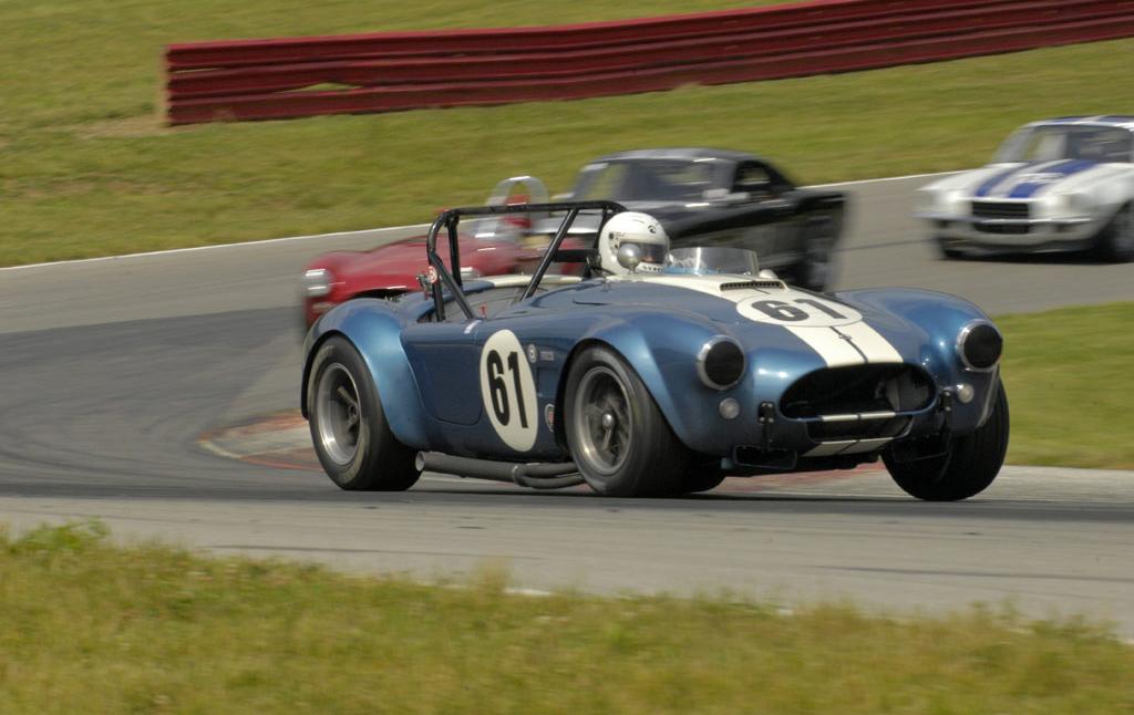 AC Cobra on a Race Track